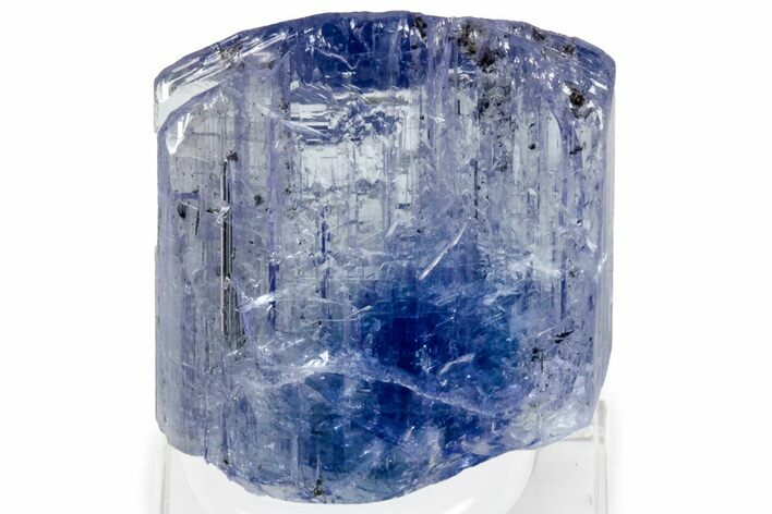 Brilliant Blue-Violet Tanzanite Crystal -Merelani Hills, Tanzania #308341